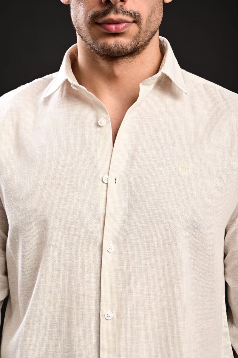 Stagbeetle Premium Baby Pink Fine-Stripe Shirt view 2